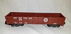 American Flyer #24106 PRR Gondola with knuckle couplers, unpainted Tuscan Red — photo 1