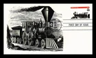 DR JIM STAMPS US COVER EDDY'S NO 242 LOCOMOTIVES FIRST DAY ISSUE