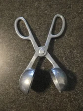 Aluminum Metal Melon Baller  Scissor Scoop Made in Japan 7"