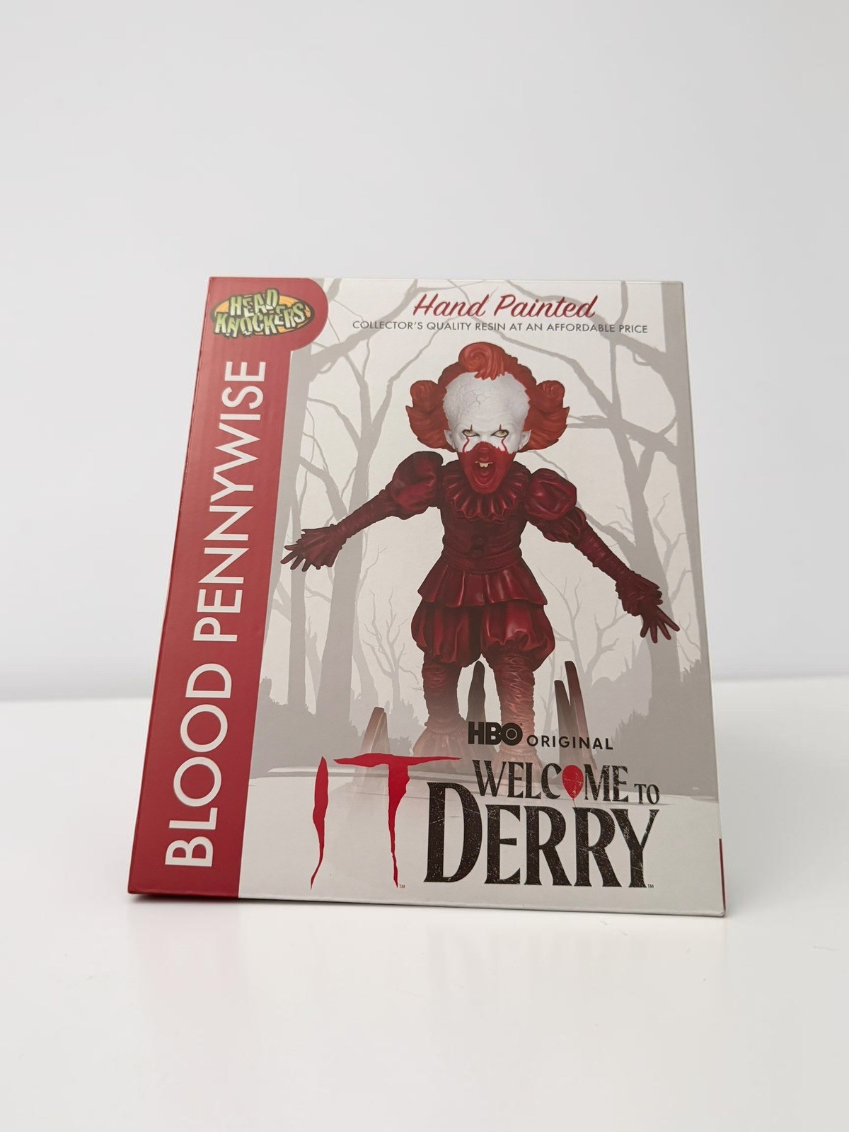 Neca Head Knockers It Welcome To Derry Blood Pennywise Hand Painted Resin Figure