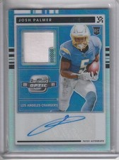 Josh Palmer 2021 Panini Contenders Optic Holo Prizm Rpa Rc Auto (37/75)