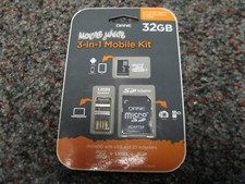 Dane 3-in-1 Mobile Kit 32 GB Micro SD Card US  SD adapter