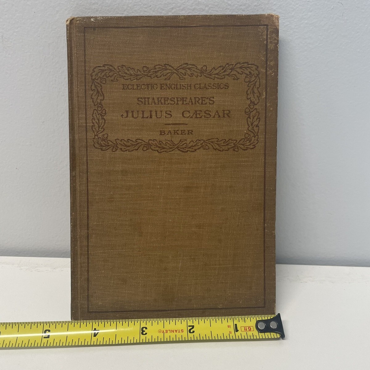 1898 Eclectic English Classics Shakespeare's Julius Caesar