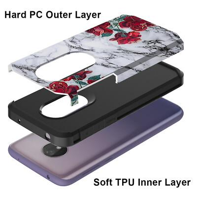 Custodia Con Collana Per Motorola Moto G7 Power – Moex – Cordino Regolabile Arcobaleno – Protezione 360°