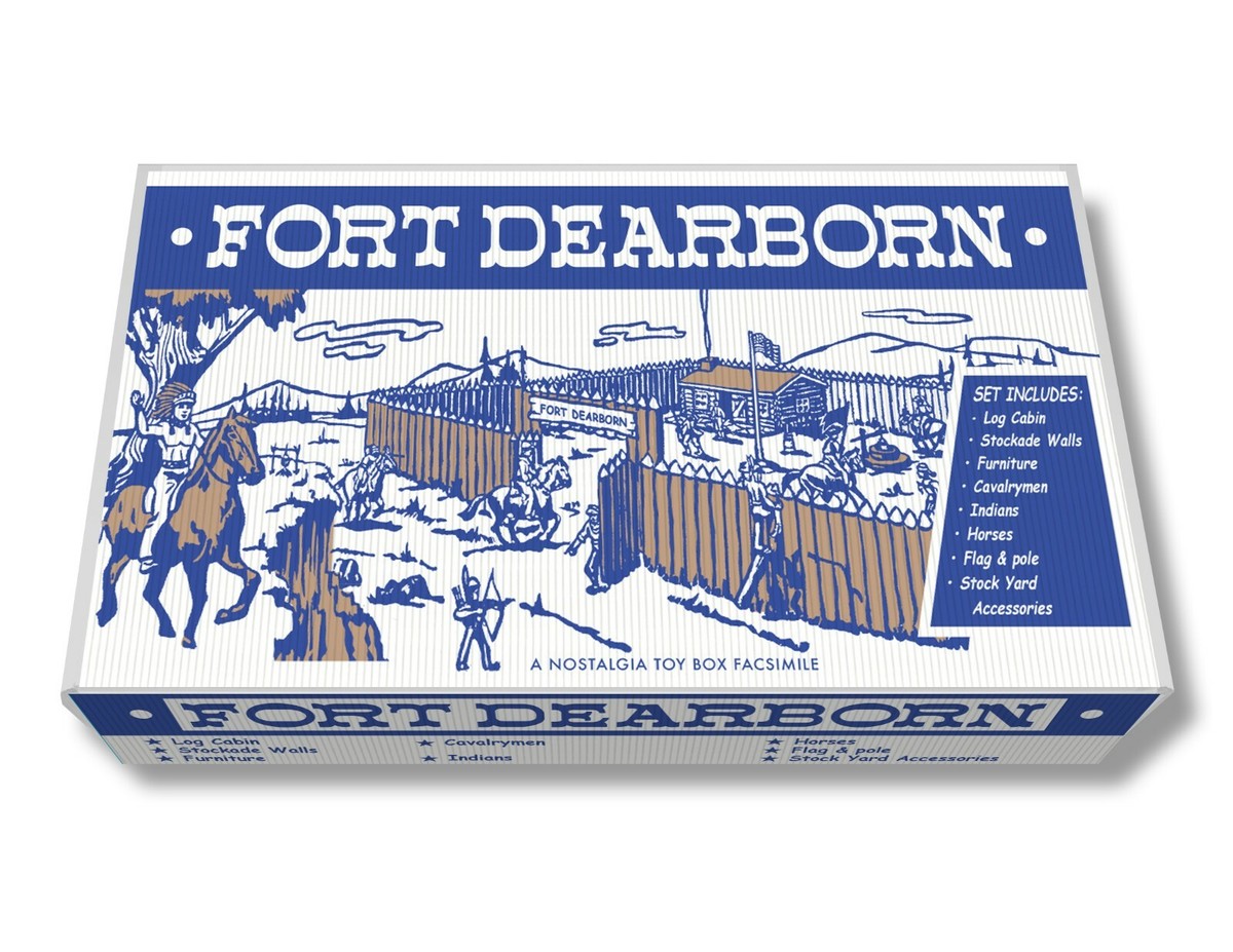 Marx Fort Dearborn Play Set Box | eBay