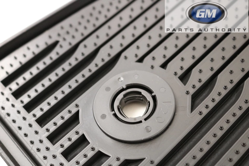 2016-2024 Chevrolet Camaro Premium All Weather Mat Package 86555231 Black OEM GM - Image 4 of 4