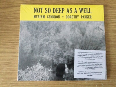 CD Album Myriam Gendron - Not So Deep As A Well (versiegelt)