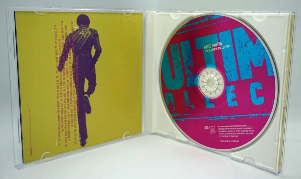 David Ruffin : The Ultimate Collection CD Album - The Temptations - Motown - HTF - Image 3 of 3