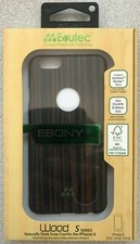 Nueva Funda Original Evutec Madera Serie S para Apple iPhone 6 iPhone 6s ¡Negro Perla!