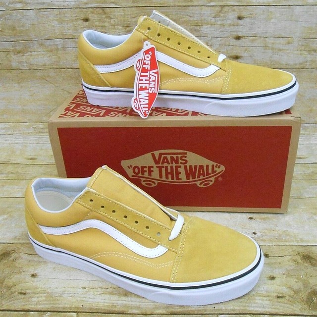mens yellow vans