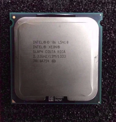 Procesador Intel Xeon Quad Core L5410 12M caché 2,33 GHz 1333 MHz FSB SLAP4 LGA771 - Imagen 1 de 2