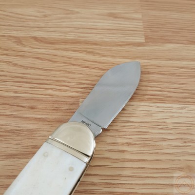 Marbles White Smooth Bone Sunfish Pocket Knife Mr581 for sale 
