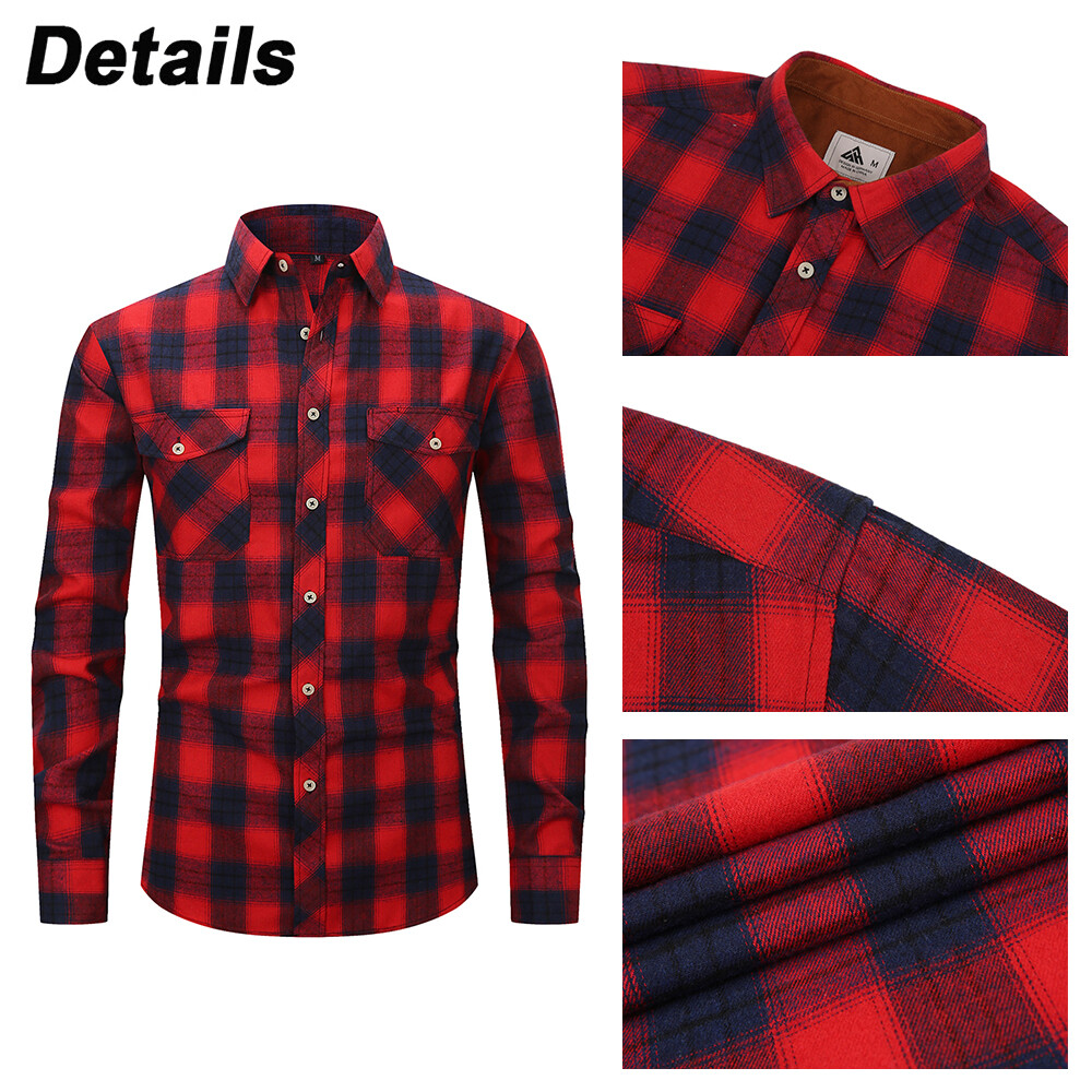 Volcom Herren Flanellhemd „Caden“ – Karo, Langarm – Bequem, Atmungsaktiv & Schnell Trocknend