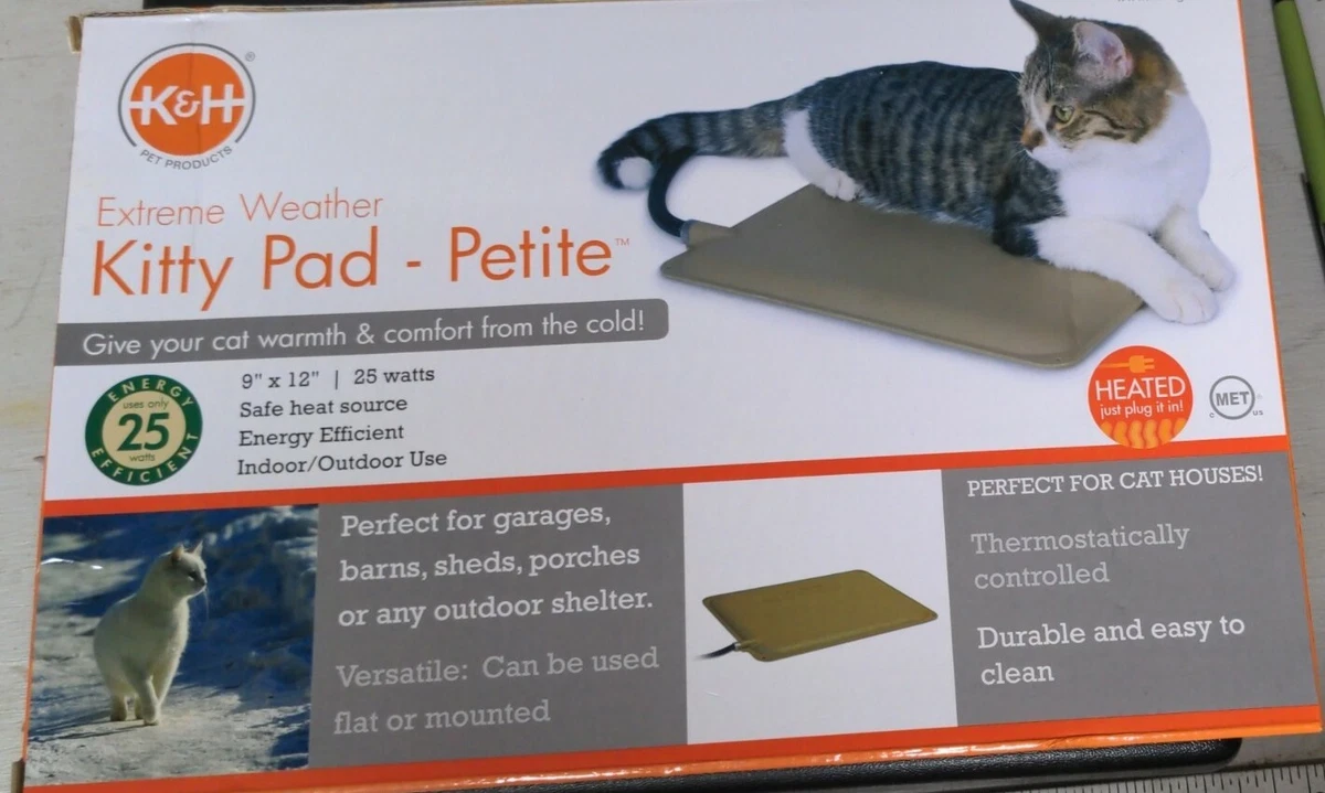 Heated pad Cat Kitty 9x12 Extreme Weather In/Outdoor Ku0026amp;H Pet Products  New | eBay