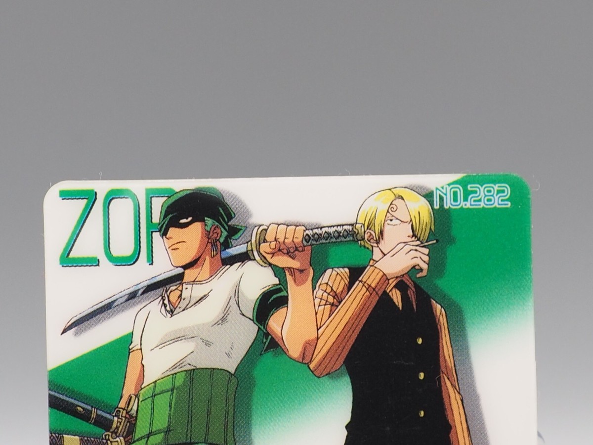 Roronoa Zoro Sanji One Piece Trading Card No.282 Bandai 2005
