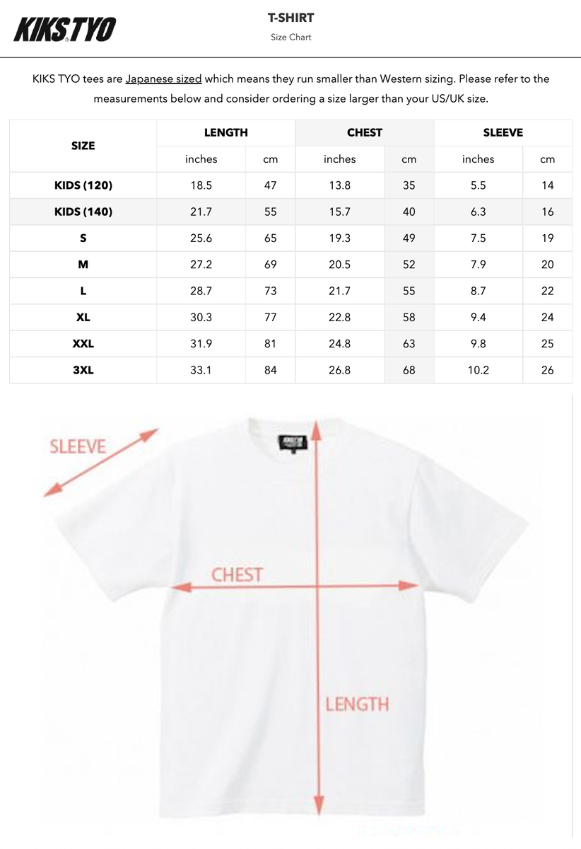 kiks tシャツ サイズXL 楽天市場】キックス ティー・ワイ・オー KIKS TYO Tシャツ 半袖 メンズ
