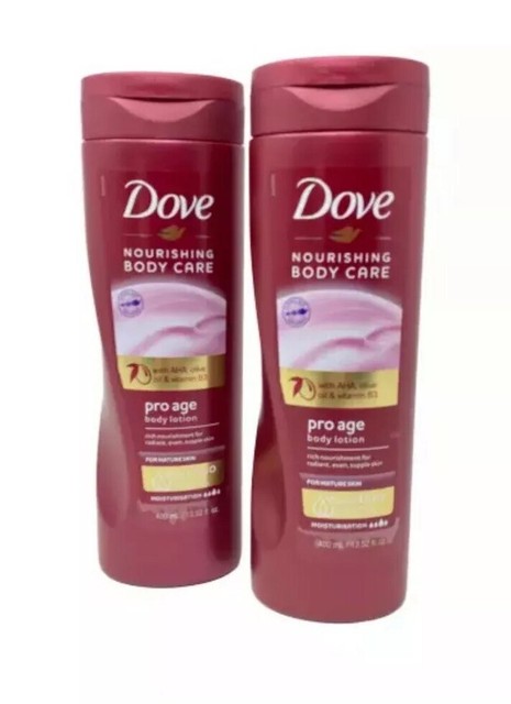 dove pro age body cream
