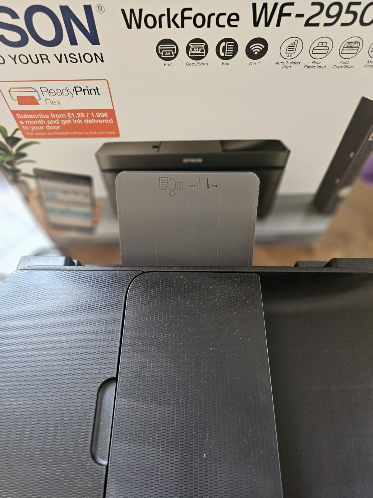 Epson WF2950 Inkjet Printer 5 Months Old Bought at Argos (No Ink