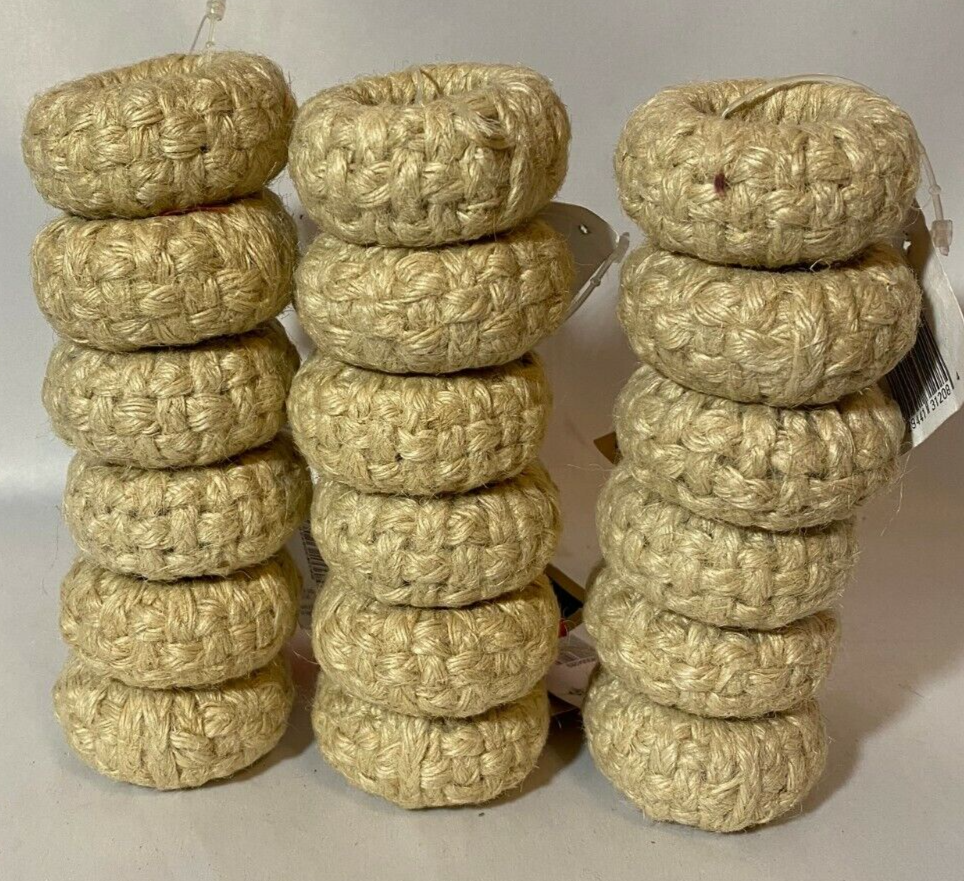 JUTE TWINE NAPKIN HOLDER RING124681216New*Twine* eBay