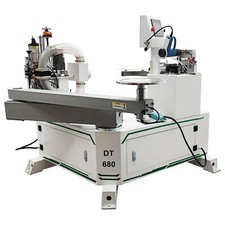220V 5.1KW Rocker Arm Curved Edge Sealing Banding Trimming Integrated Machine