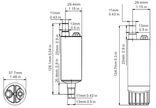 SEAFLO Submersible Inline 12v Water Pump Kit 200GPH Self Priming Caravan | RV - Picture 12 of 12