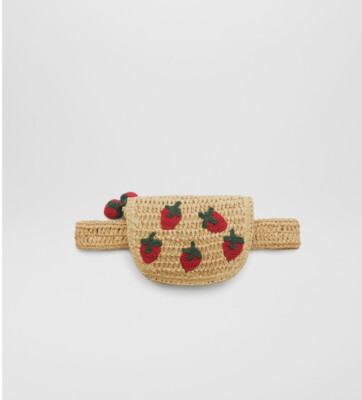 ZARA BAG HIPS BAG STRAWBERRY