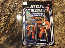 Hasbro Star Wars Saga Collection Unpunched LUKE X-WING Figure Army Troop Build