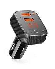 ROAV F2 Smart Charge Bluetooth FM Transmitter Wireless Audio Adapter Car SUV