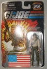 2008 Hasbro GI Joe ARAH 25th Anniversary Duke W/ Jet Pack Flag - Sealed on Card