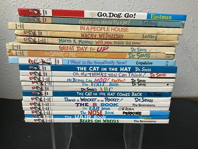 RANDOM Lot of 19: Bright & Early Board Books by Dr. Seuss And