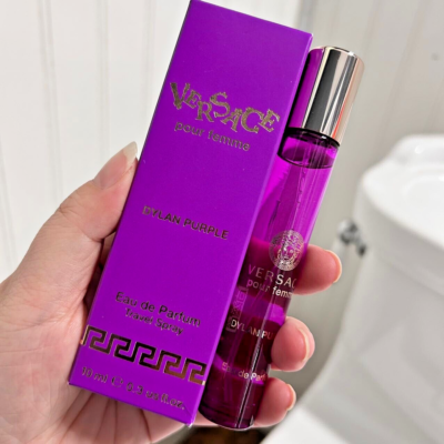 New Versace Dylan Purple EDP women perfume spray travel size 0.3