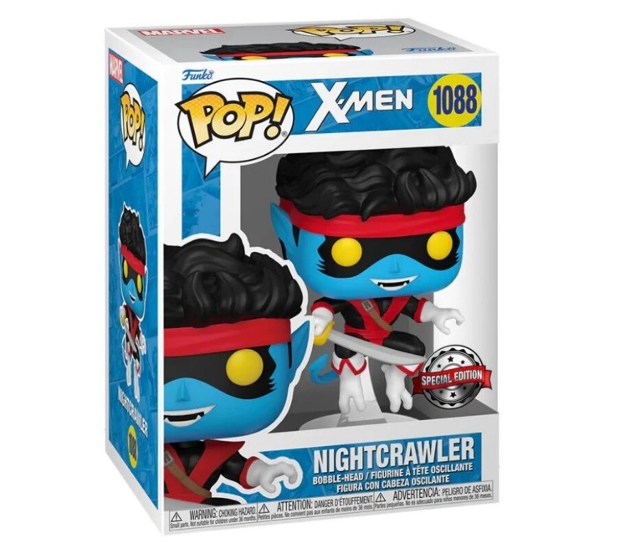 Funko Pop! Marvel Nightcrawler X-Men Figure Pop #1088