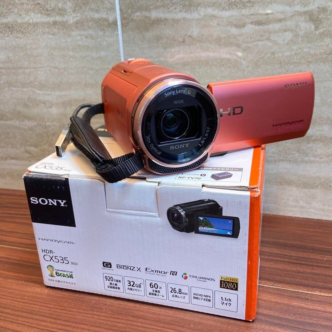 SONY HDR-CX535 ビデオカメラ 3404 SONY HDR-CX535 Camcorder 3404 From Japan | eBay