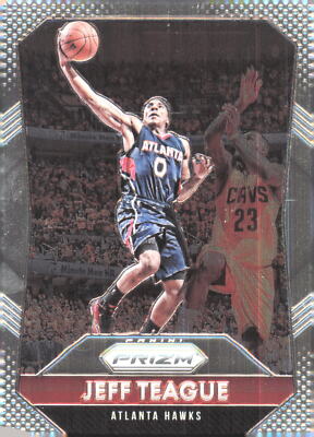 2015-16 Panini Prizm #58 Jeff Teague Atlanta Hawks