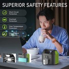 150W Portable Power Station 155Wh Lithium Battery Bank Camping Solar Generator — photo 8