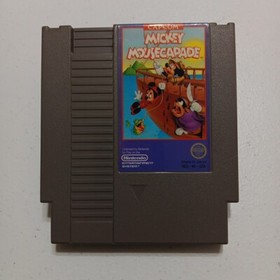 NES Mickey Mousecapade Cartridge Manual Sleeve Very Nice!