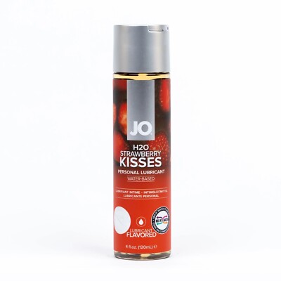 JO H2O STRAWBERRY KISS 4 OZ FLAVORED LUBE