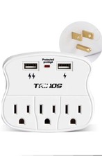 Multi Plug USB Surge Protector