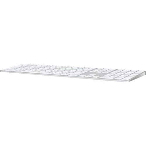 New Apple Magic Keyboard with Touch ID and Numeric Keypad (USB-C, White Keys) - Image 2 of 4