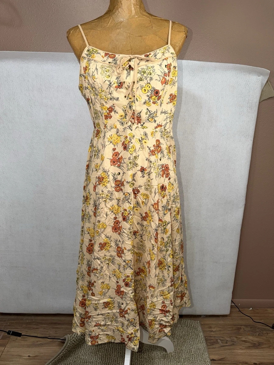 chinese dress ladies Pinafore Linen Dress Roatan in Brown Windowpane main image 0