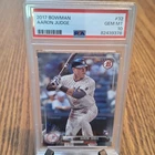 2017 Bowman #32 Aaron Judge PSA10  Gem MT