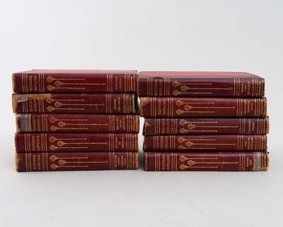 The Works of Rudyard Kipling in 10 Volumes Edinburgh De Luxe Limited Ed 1909