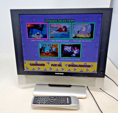 Magnavox 15MF400T/37 15' Inch LCD TV w/ remote Retro Gaming TV Tested