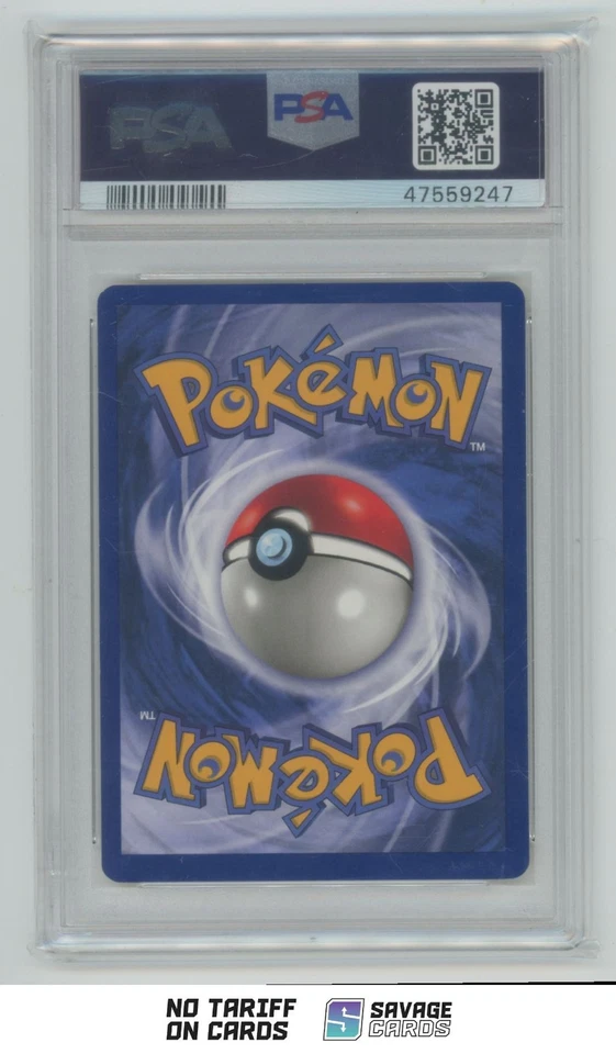 1999 Pokemon 1st Edition Jungle Holo Flareon PSA 9 #3/64 - Image 2 of 3