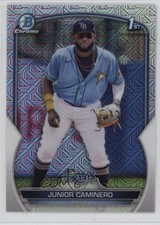 2023 Bowman Chrome Prospects Mega Box Mojo Refractor Junior Caminero 0wl1
