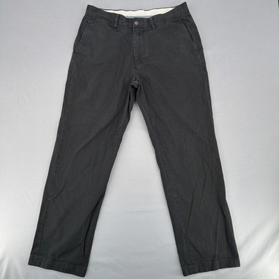 Polo Ralph Lauren Chino Pants Mens 32x29 Black Straight Leg Casual Khakis
