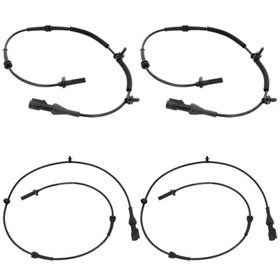 Set of 4 ABS Speed Sensors for Ford Taurus Lincoln MKS Flex 2009