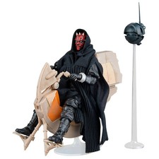 Star Wars Episode I Black Series Fahrzeug mit Actionfigur Darth Maul & Sith Spee