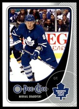 2010-11 O-Pee-Chee #4 Mikhail Grabovski Toronto Maple Leafs Hockey Card