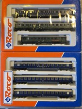 Roco 24012 + 24013 Touropa Liegewagen Reisebüro Zug Epoche IV 1:160 Spur N Text!